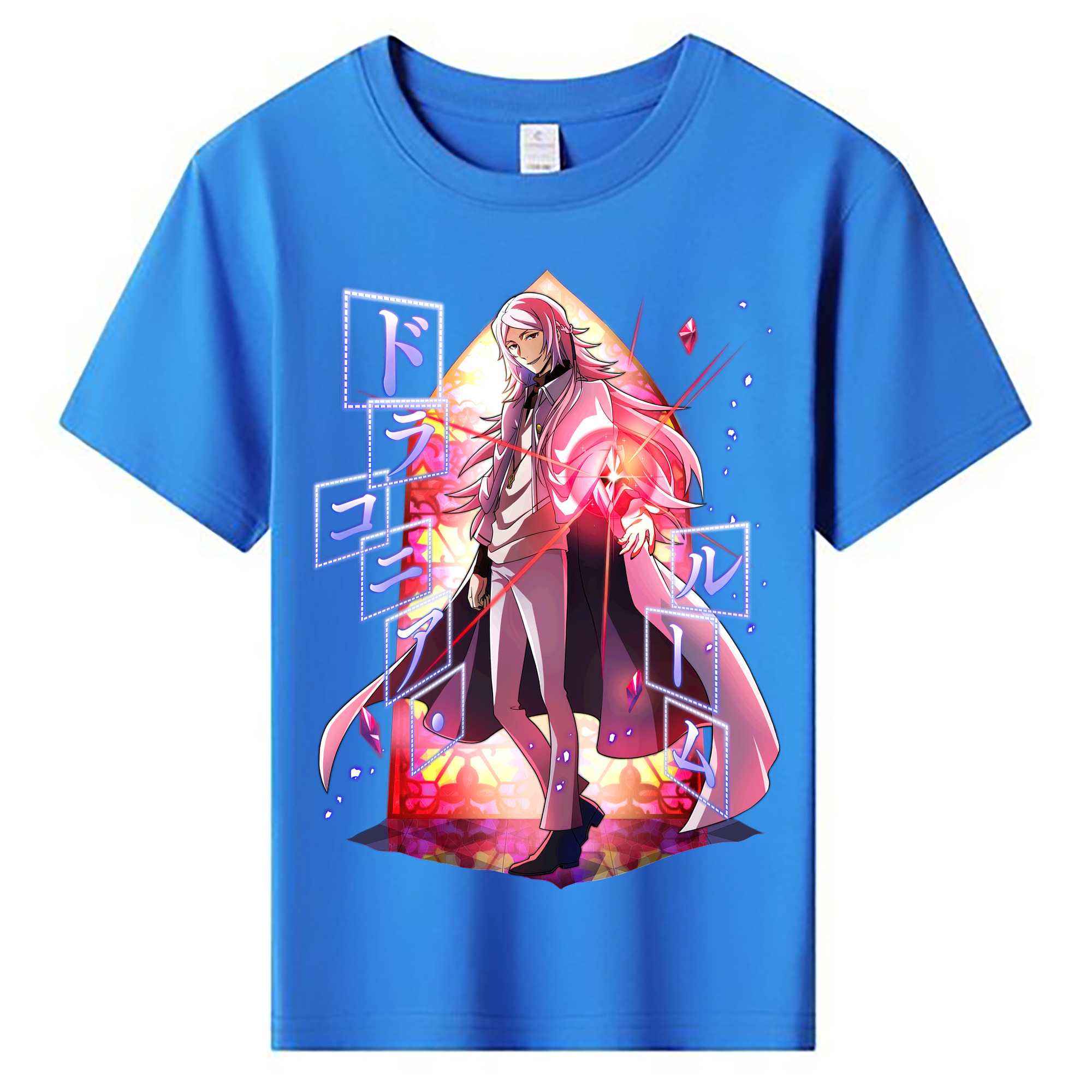 （画像用） 文豪ストレイドッグス Bungo Stray Dogs 綿100％キッズTシャツ（フロントプリント）